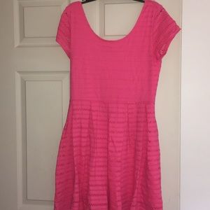 Super cute hot pink dress